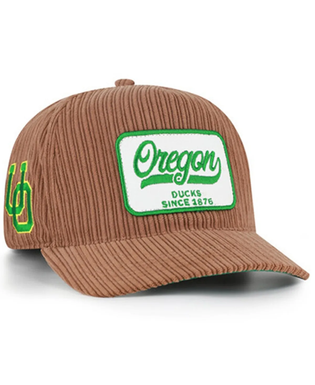 Oregon Ducks Corduroy Patch Hitch Adjustable Hat