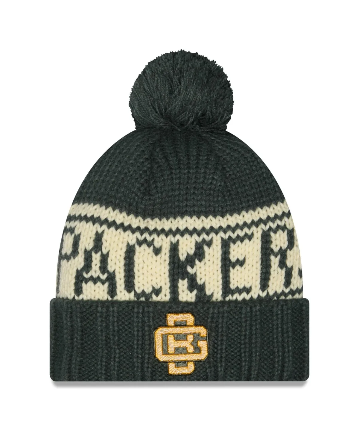 Bay Packers 2026 Rivalries Collection Cuffed Knit with Pom Hat by New Era
