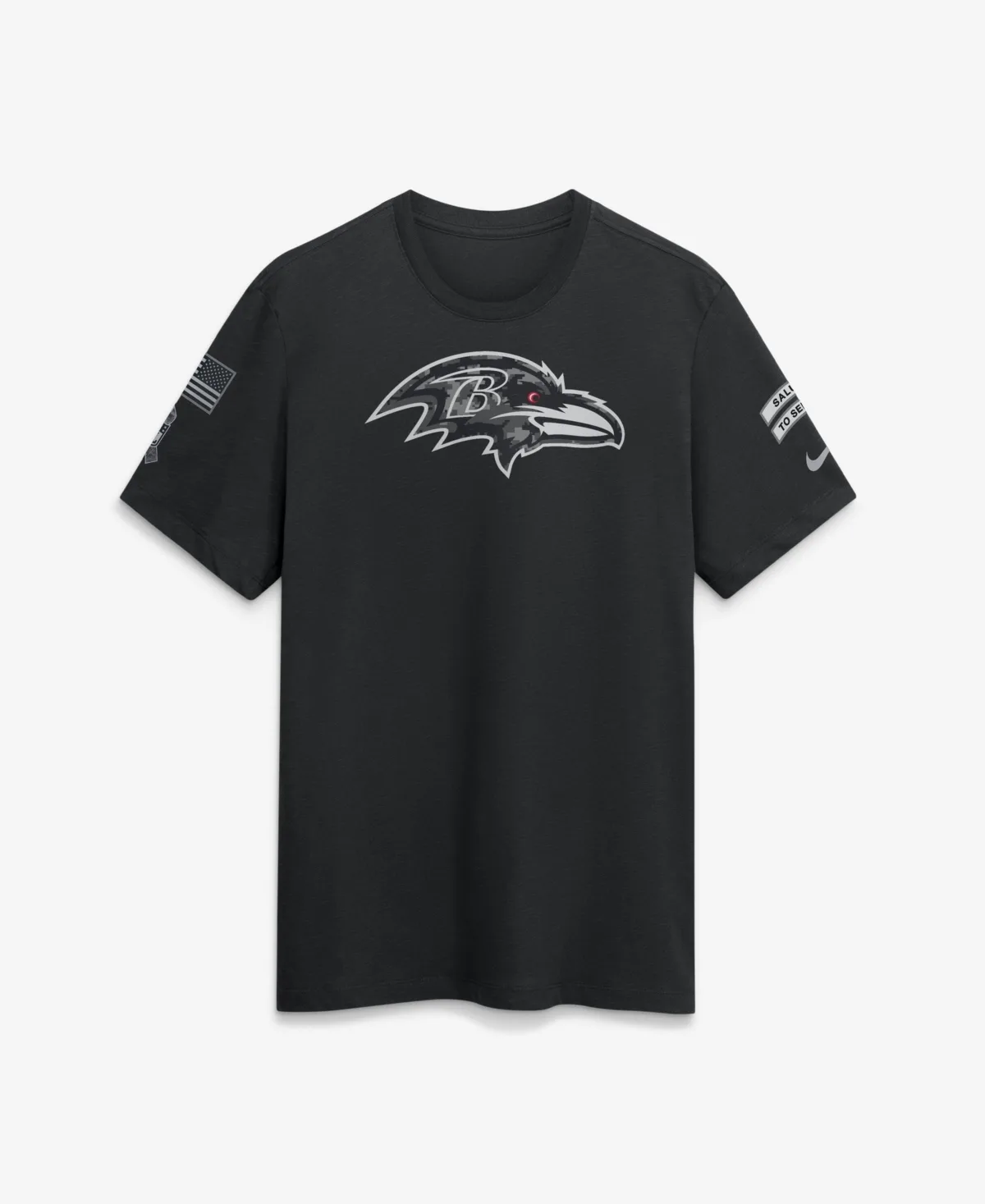 Baltimore Ravens 2026 Salute to Service Slub T-Shirt