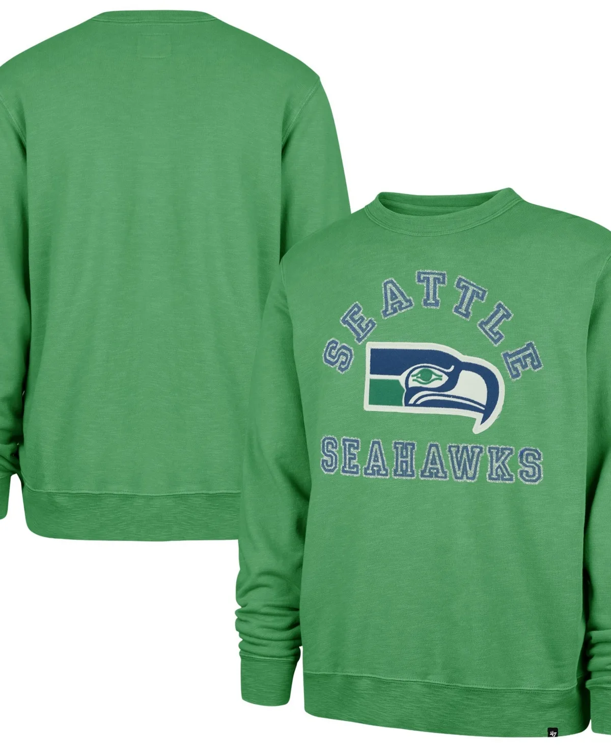 Seattle Seahawks Calderwood Well Worn French Terry Sweatshirt