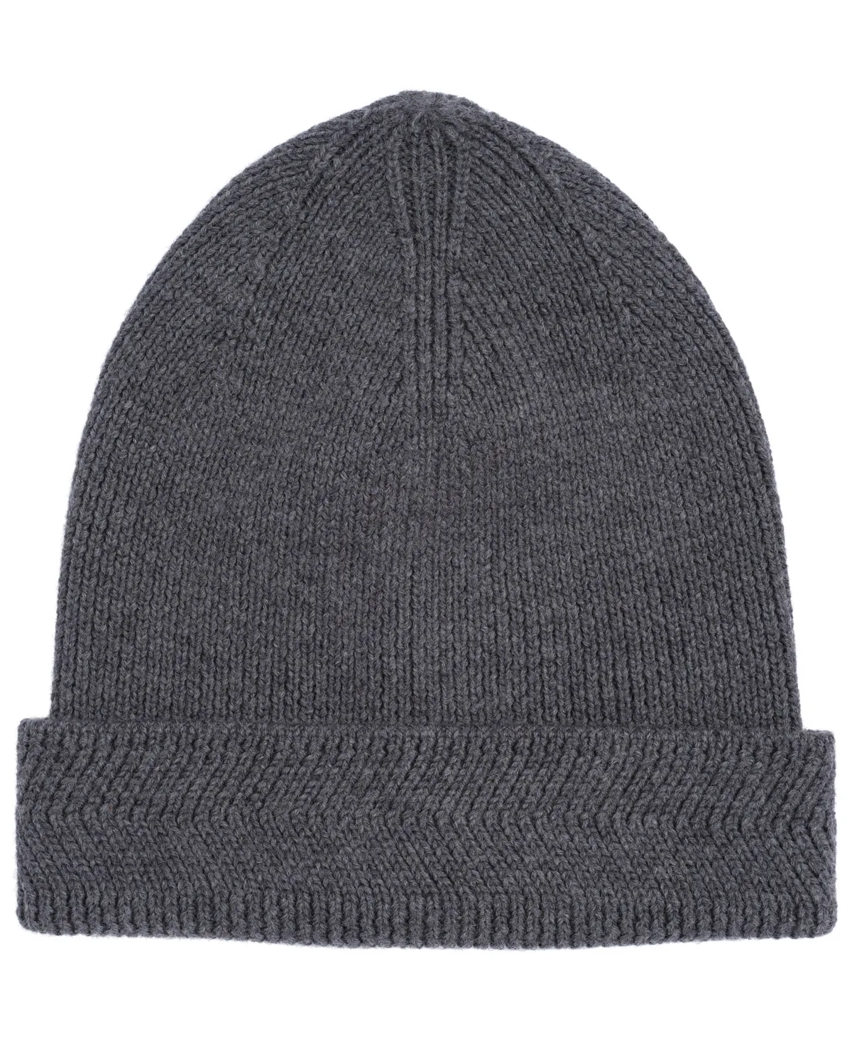 Merino Wool Ribbed Beanie