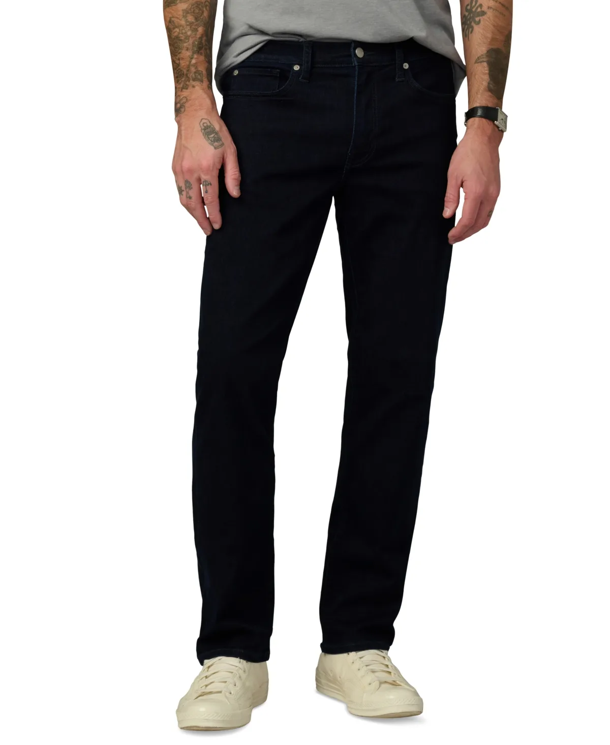 The Classic Stretch Straight-Fit Dark Wash Denim Jeans by Joe's Jeans