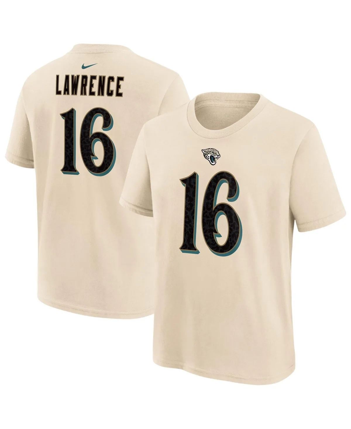 Trevor Lawrence Jacksonville Jaguars 2026 Rivalries Collection Name & Number T-Shirt by Nike