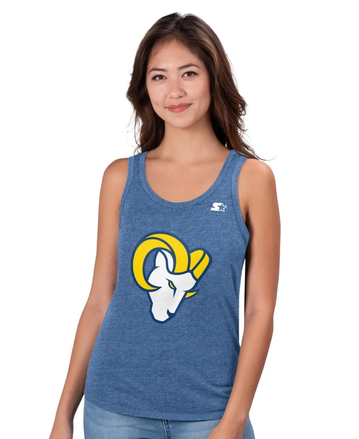Los Angeles Rams Playoff Tri-Blend Tank Top by Starter
