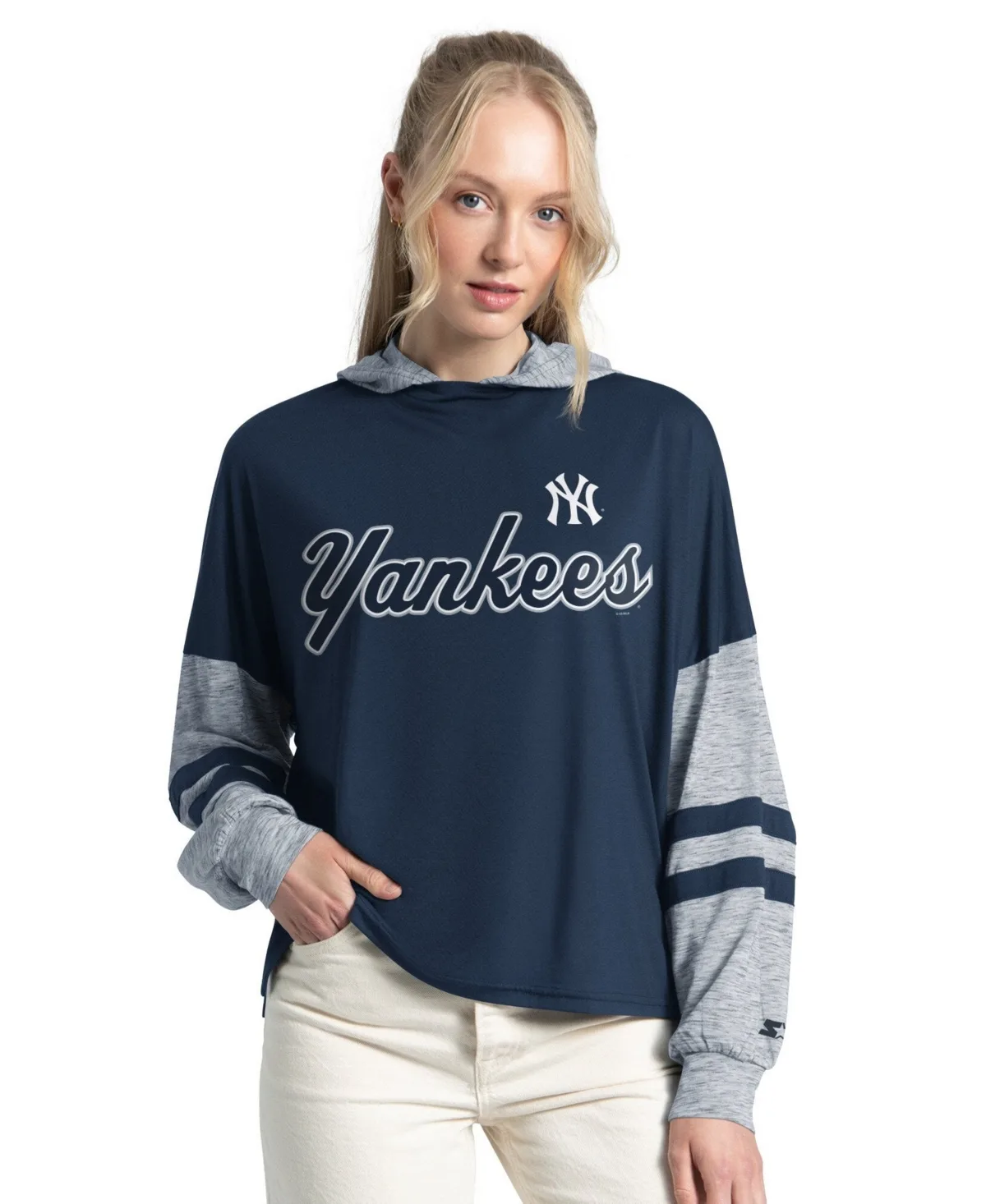 New York Yankees Fuel Up Lightweight Hoodie