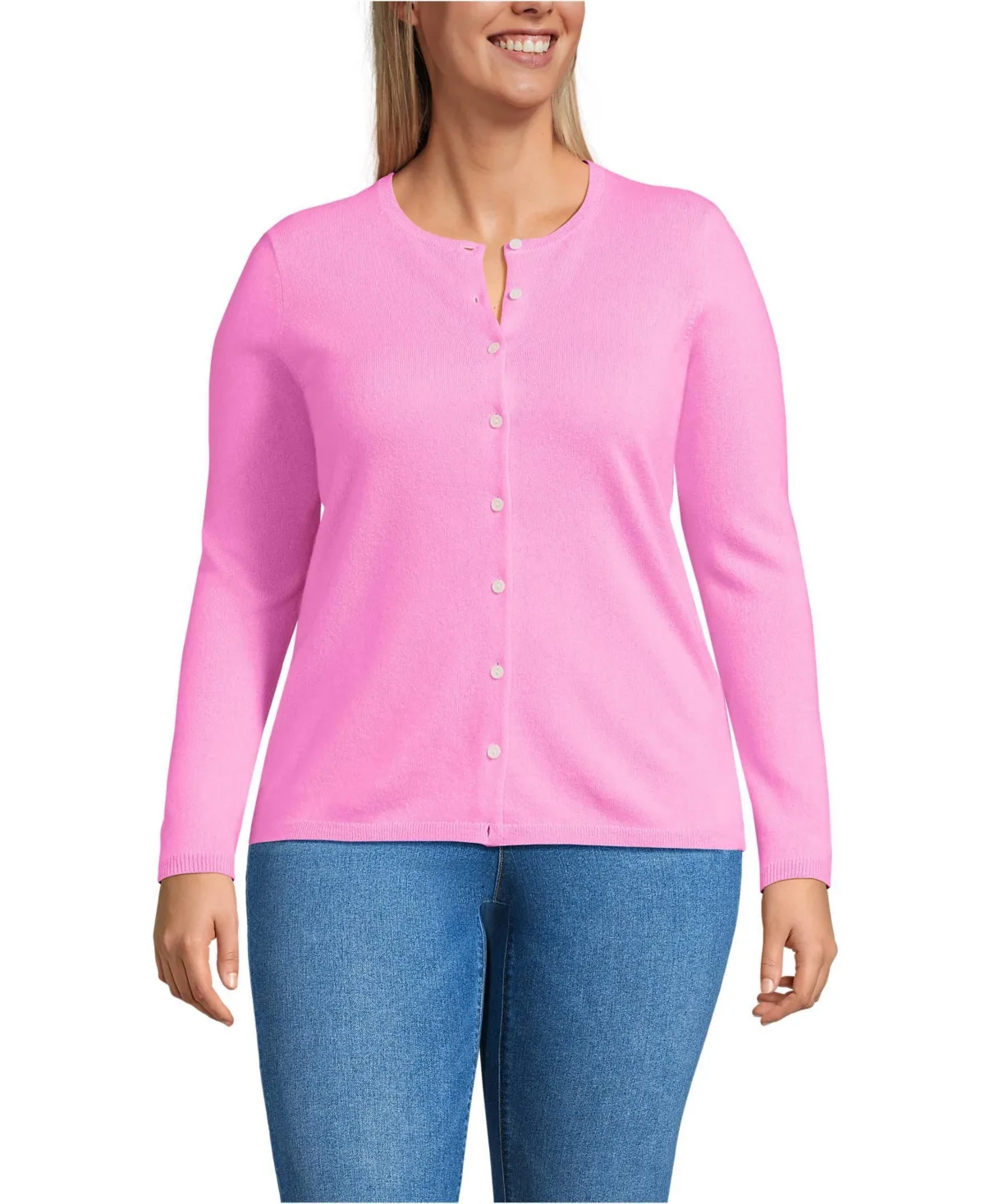 Cashmere Cardigan Sweater by Lands' End