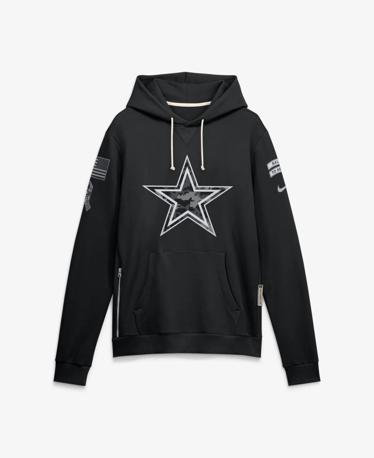 Dallas Cowboys 2026 Salute to Service Sideline Dri-Fit Pullover Hoodie by Nike