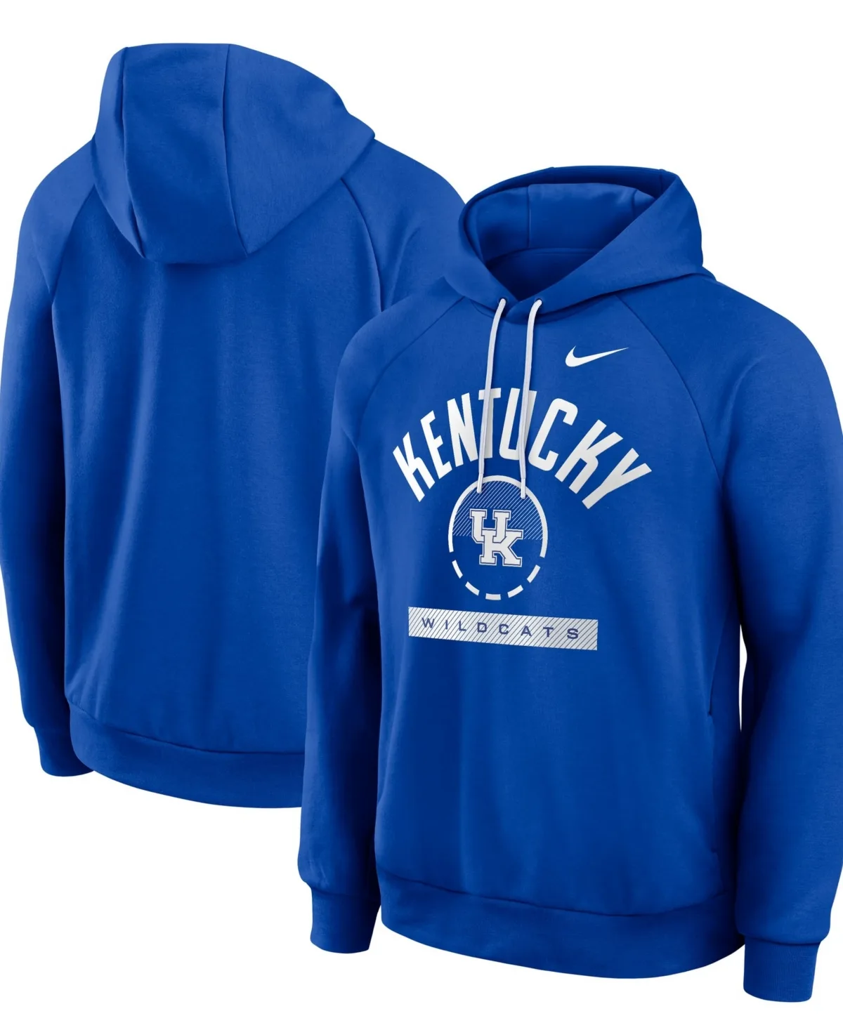 Kentucky Wildcats Courtside Practice Dri-Fit Raglan Fleece Hoodie