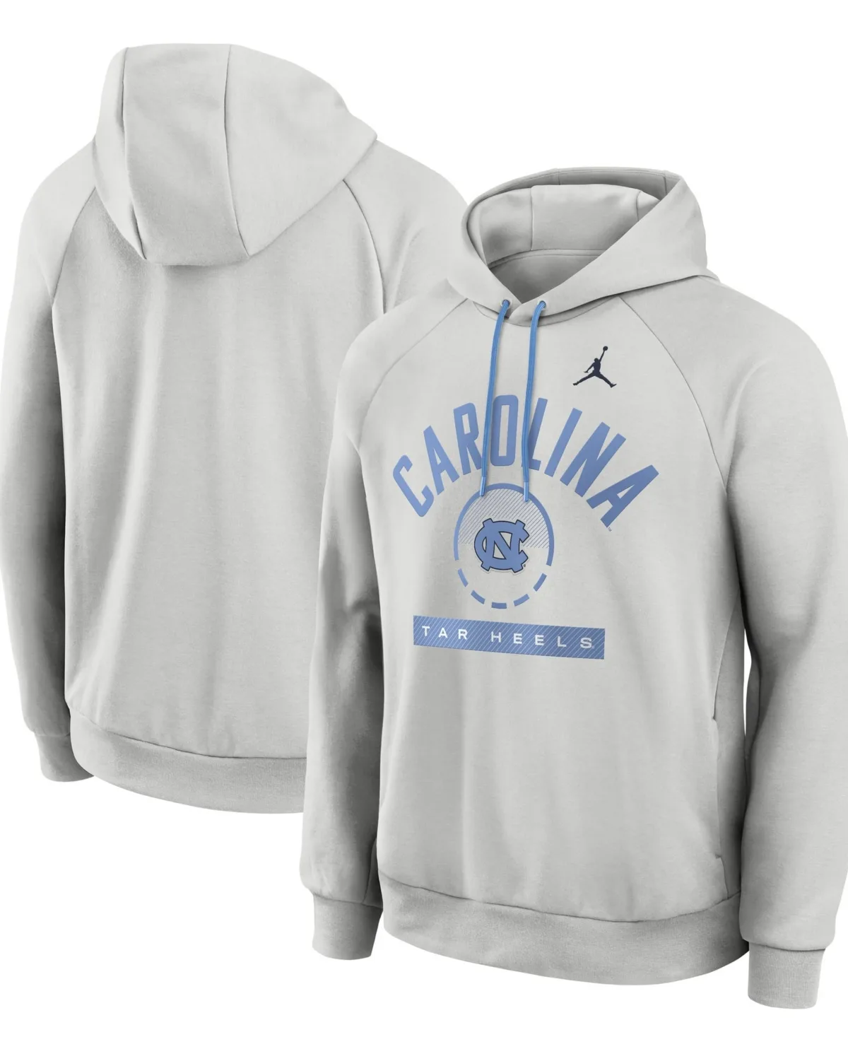 North Carolina Tar Heels Courtside Practice Dri-Fit Raglan Fleece Hoodie by Jordan