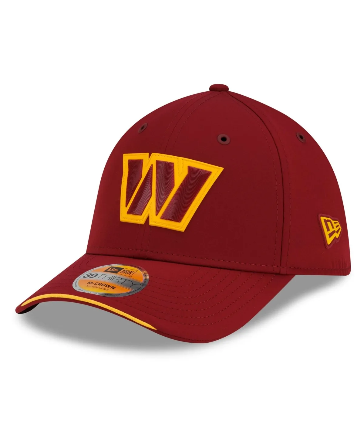 Washington Commanders 2026 Sideline 39THIRTY M-Crown Flex Hat by New Era