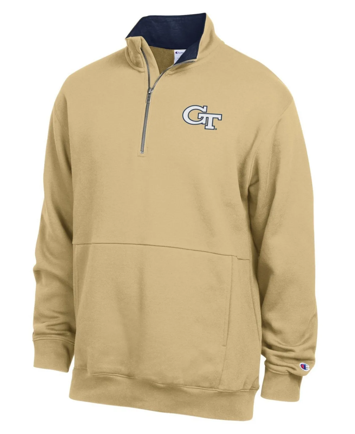 Georgia Tech Yellow Sweatshirts Fleece Quarter-Zip Pullover