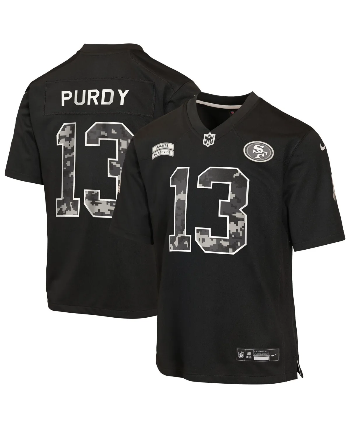 Brock Purdy San Francisco 49ers 2026 Salute to Service Game Jersey by Nike