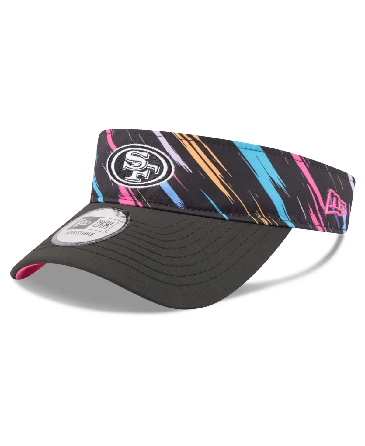 San Francisco 49ers 2026 NFL Crucial Catch Adjustable Visor by New Era