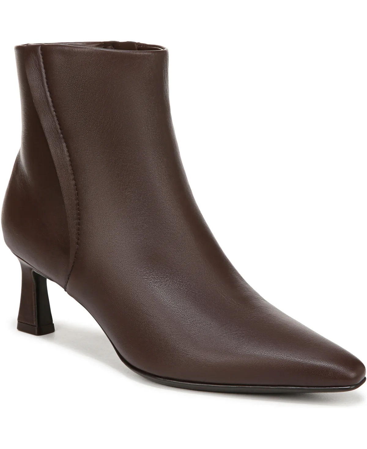 Deesha-Bootie Pointed Toe Dress Booties - Chocolate Bar Leather by Naturalizer