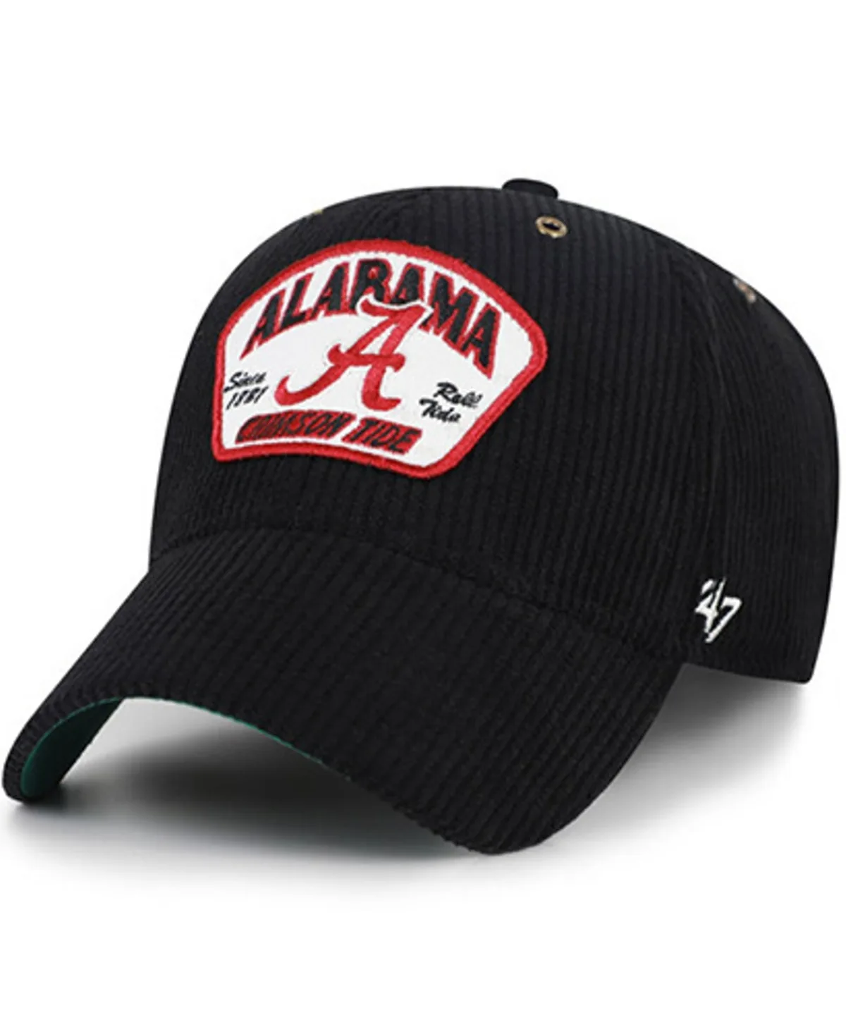 Alabama Crimson Tide Accordia Corduroy MVP Adjustable Hat by 47 Brand