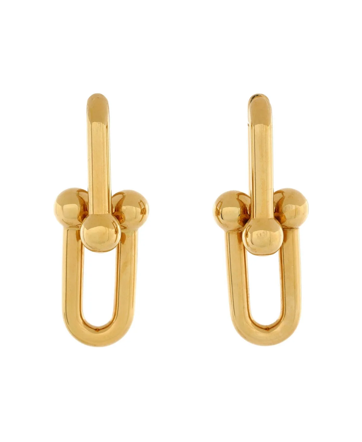 Pre-Owned Tiffany & Co Hardwear Link Earrings - 18k Yellow Gold by Tiffany & Co.
