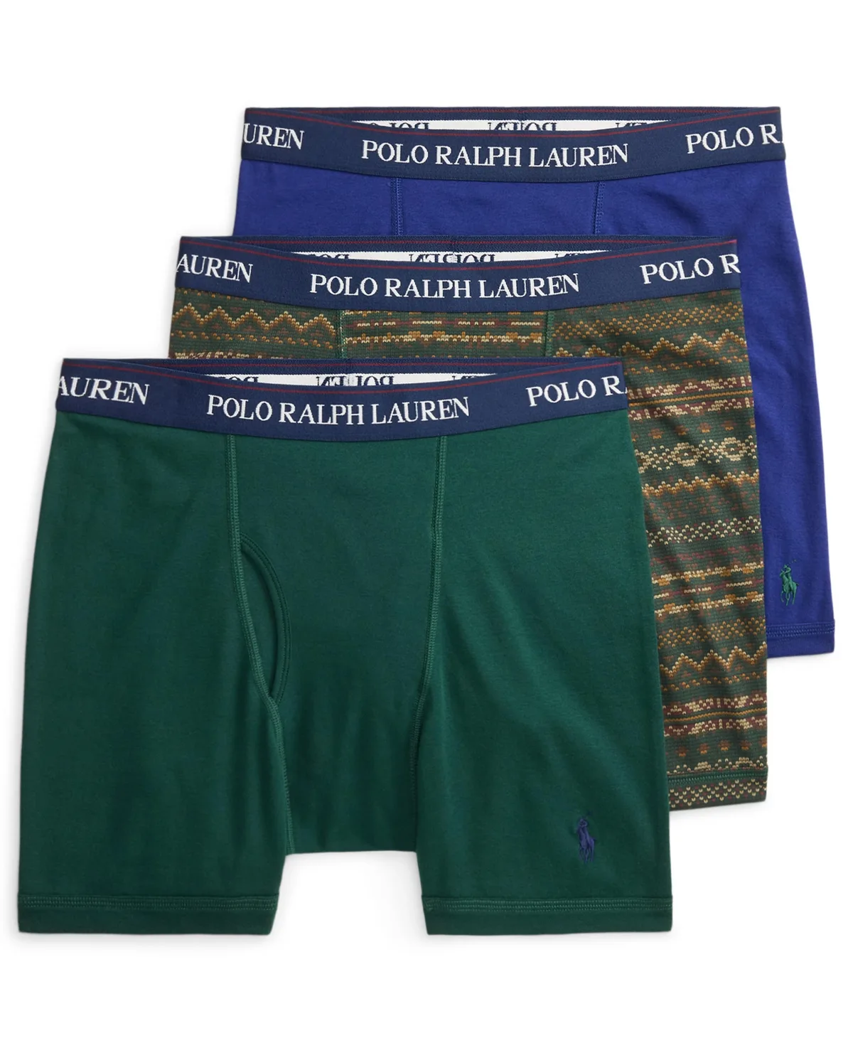 Classic-Fit Boxer Brief, 3-Pack by Polo Ralph Lauren