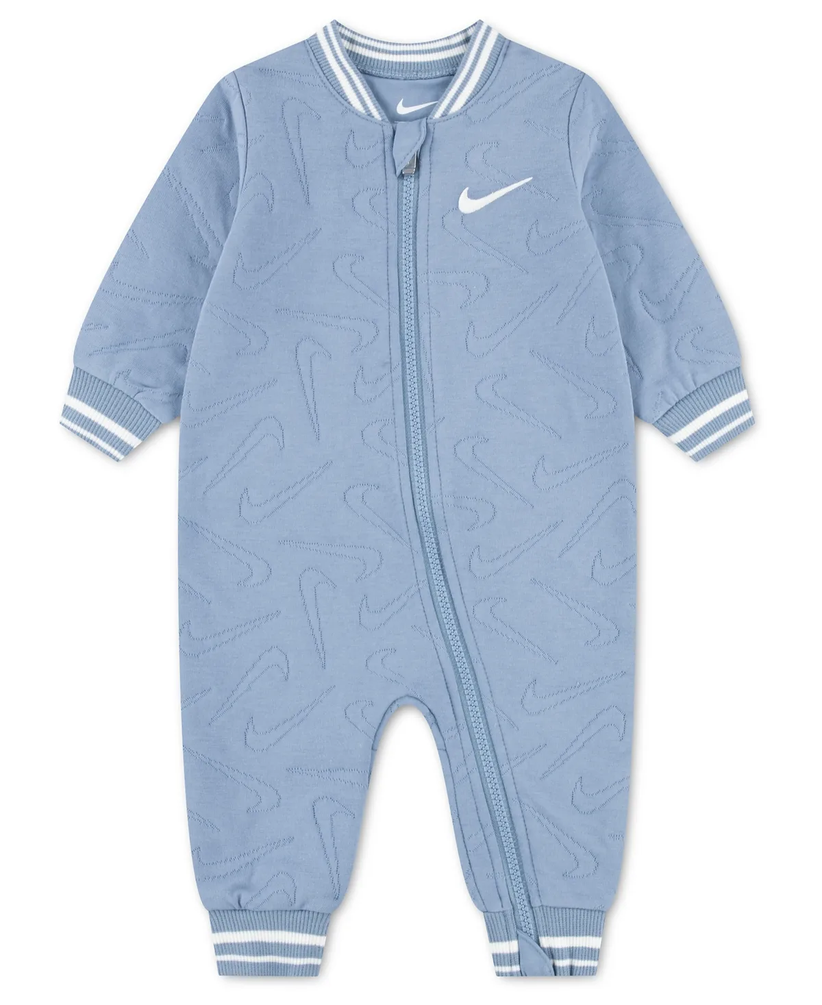 Readyset. Grow. Long-Sleeve Zip-Up Coverall by Nike
