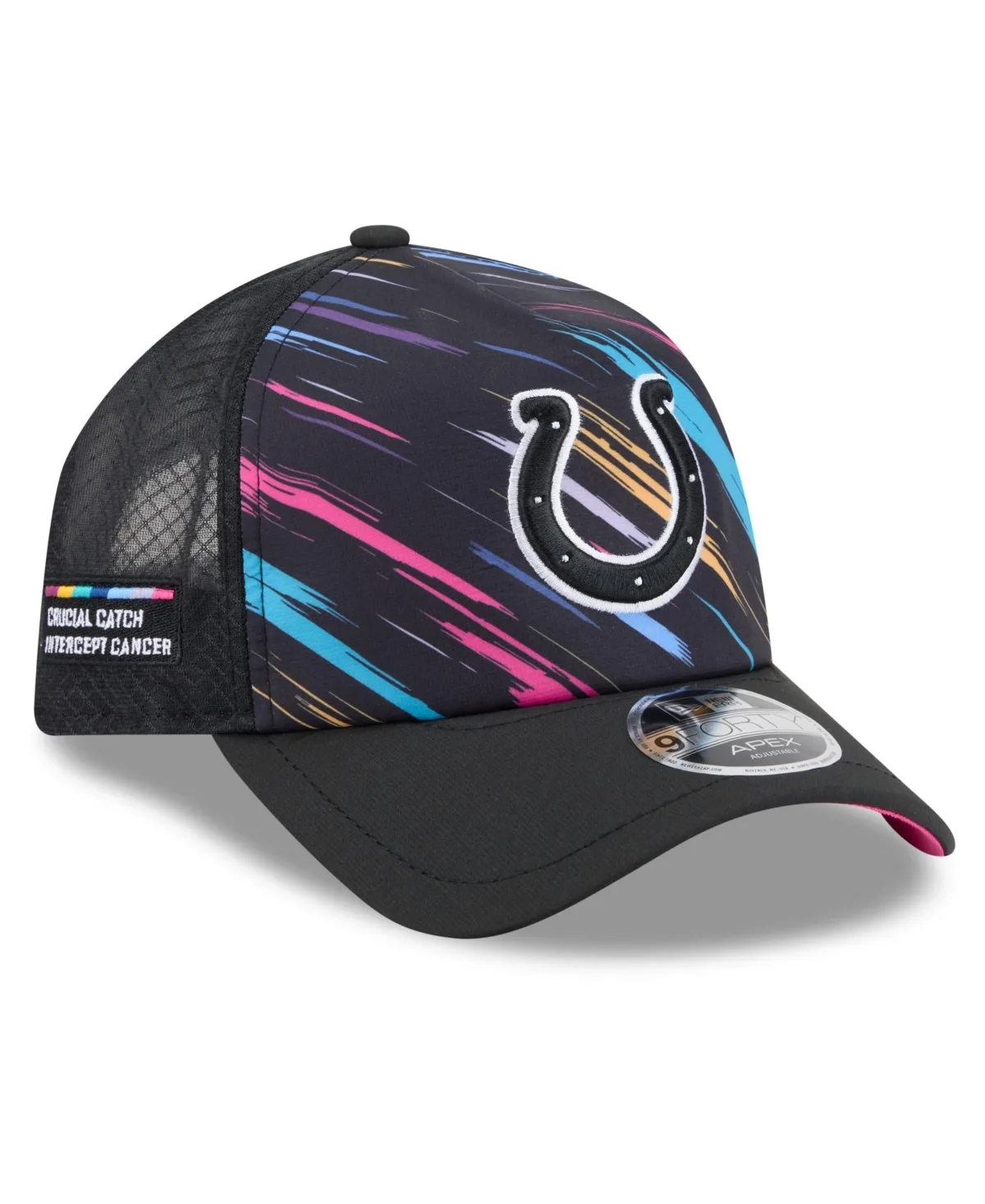 Indianapolis Colts 2026 Nfl Crucial Catch 9FORTY Apex Adjustable Hat