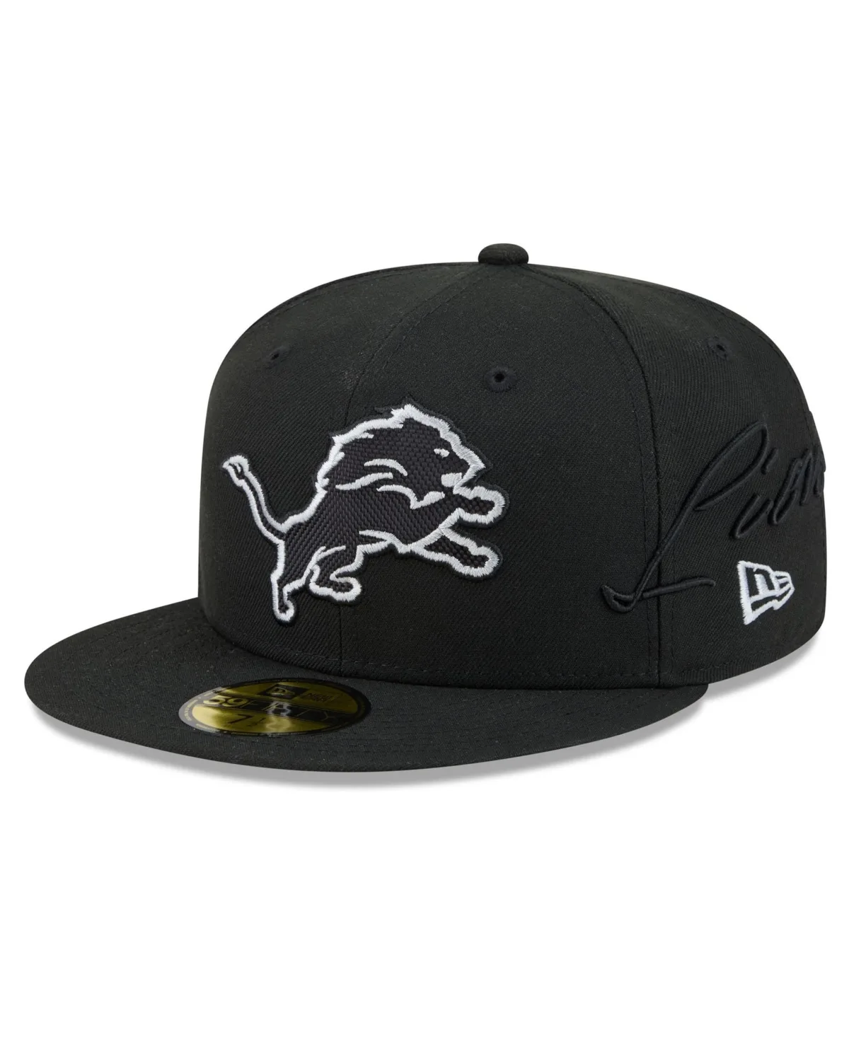 Detroit Lions 2026 Rivalries Collection Fan Pack Side Script 59FIFTY Fitted Hat by New Era