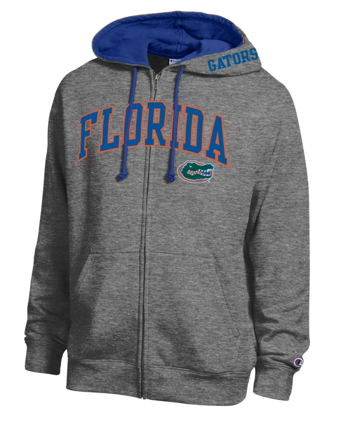 Florida Gators Arch Logo Full-Zip Fleece Hoodie by Champion