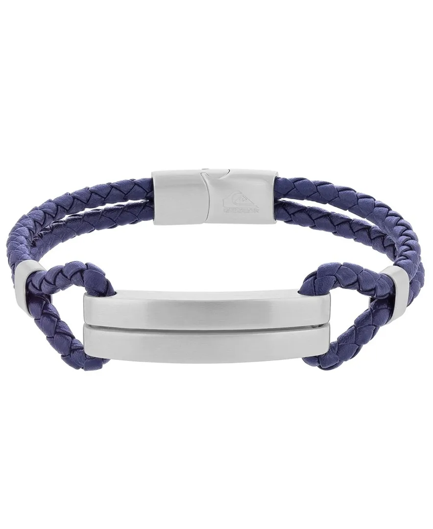 Platinum-Plated Steel Plate Lock Two-Layer Bracelet