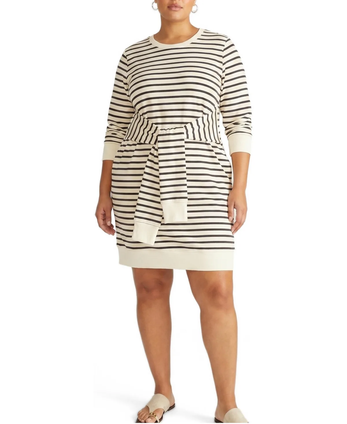 Misa Tie Sweatshirt Dress by Universal Standard