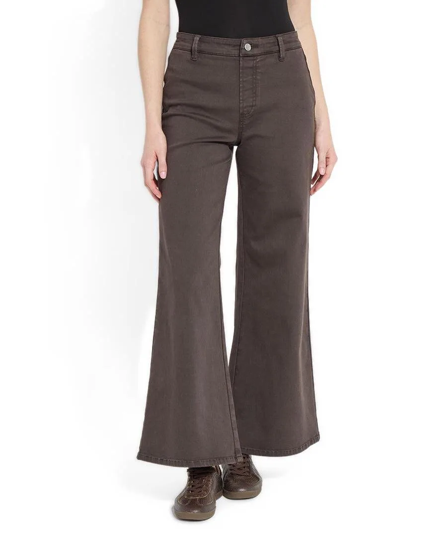 Iris Wide Leg Everyday Denim Jeans by Lysse