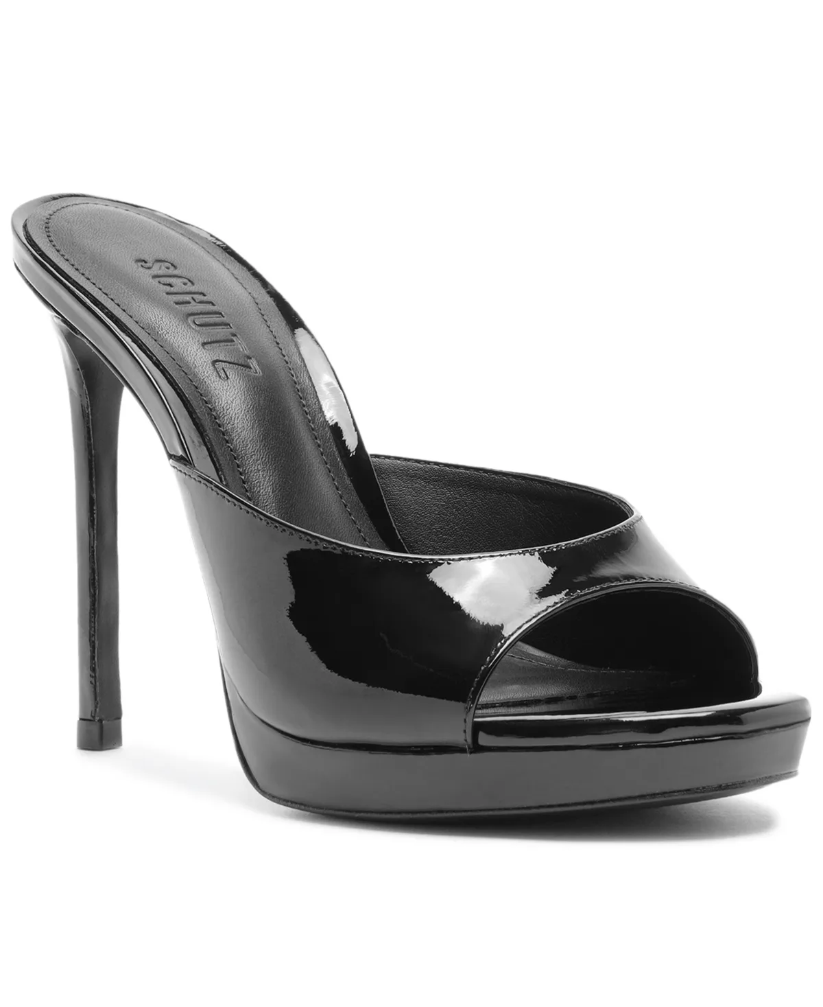 Sally Platform Stiletto Leather Sandals