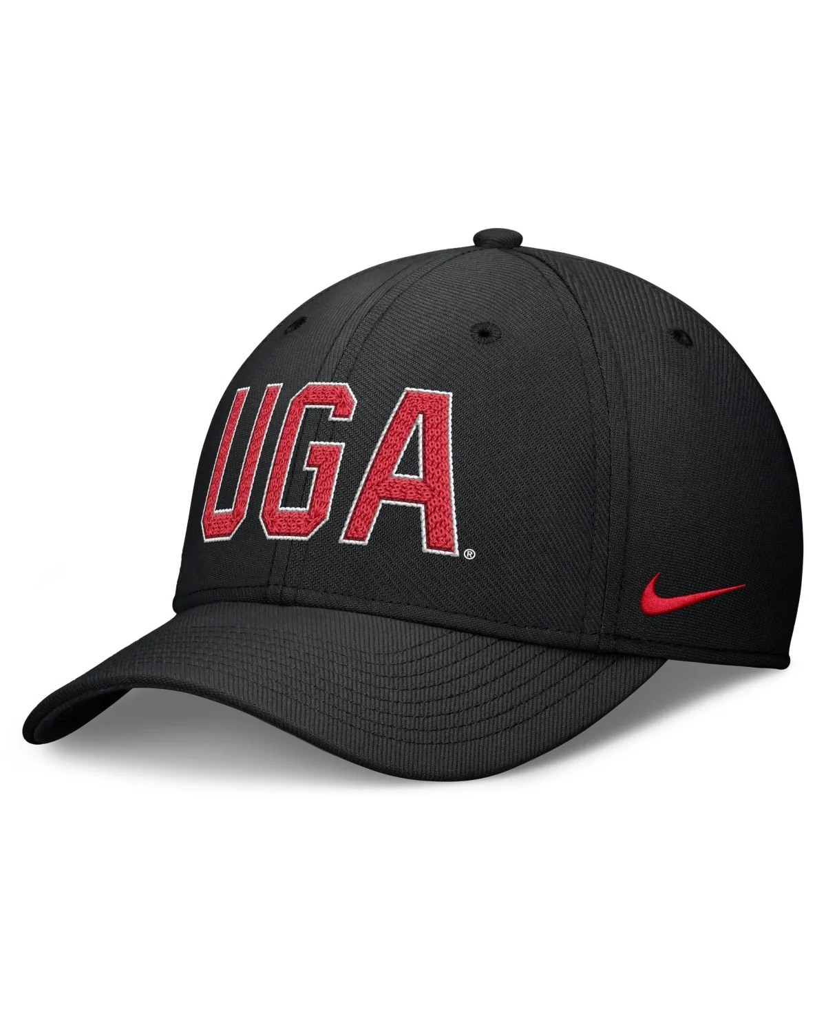 Georgia Bulldogs Letter Rise Swoosh Flex Dri-Fit Hat