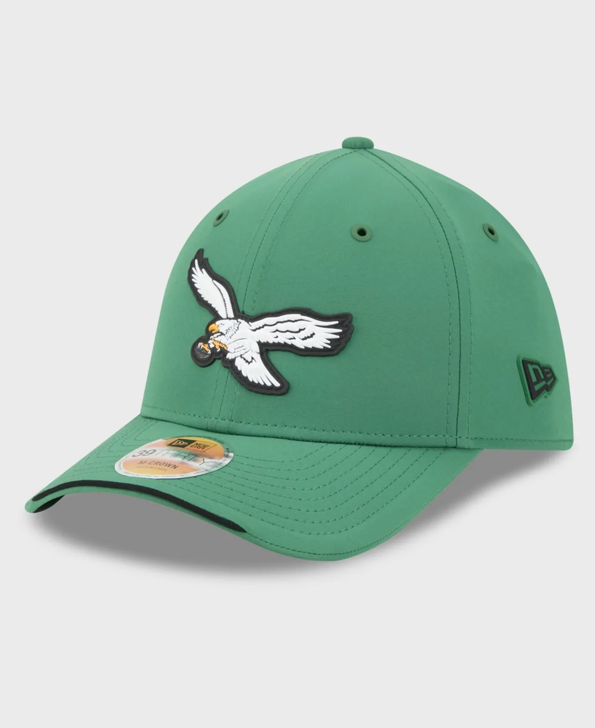 Philadelphia Eagles 2026 Sideline Throwback 39THIRTY M-Crown Flex Hat by New Era