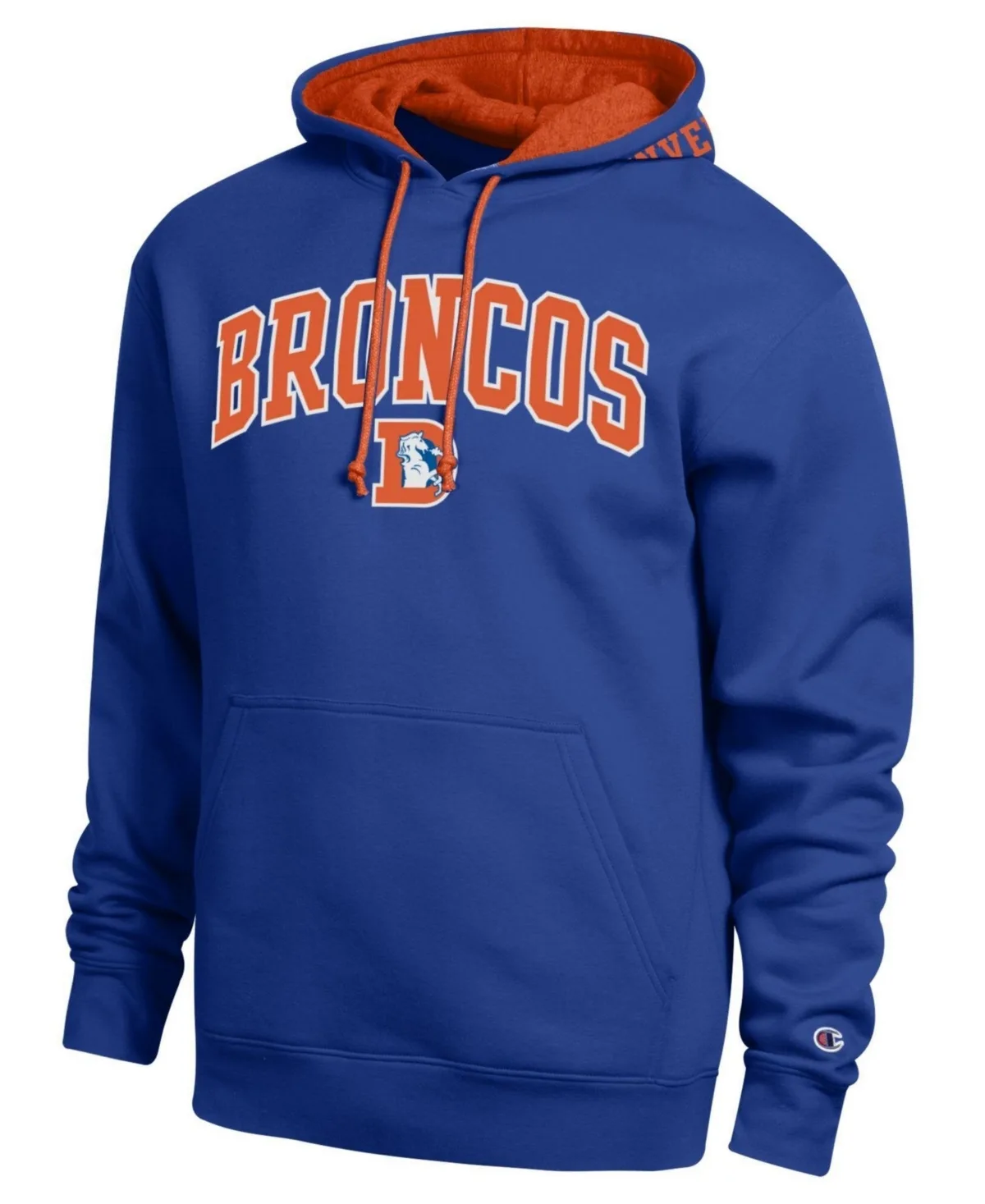 Denver Broncos Contrast Hoodie