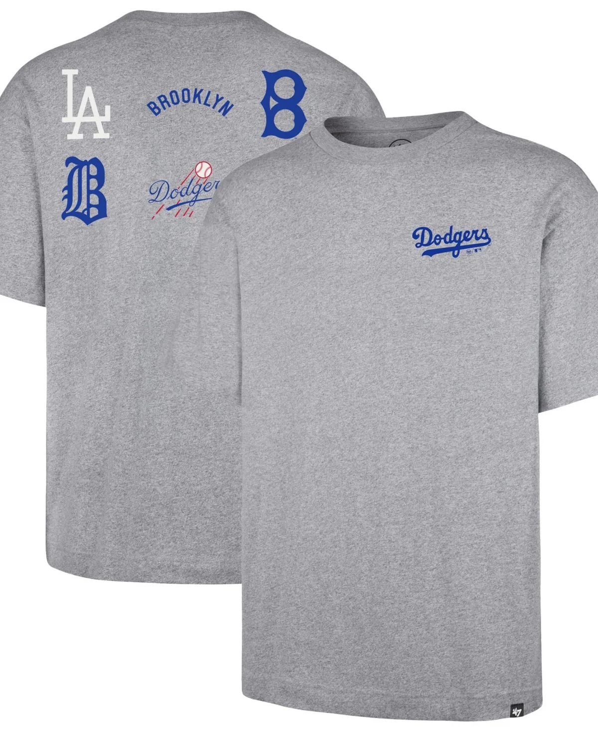 Los Angeles Dodgers History Lock Foundation T-Shirt by 47 Brand