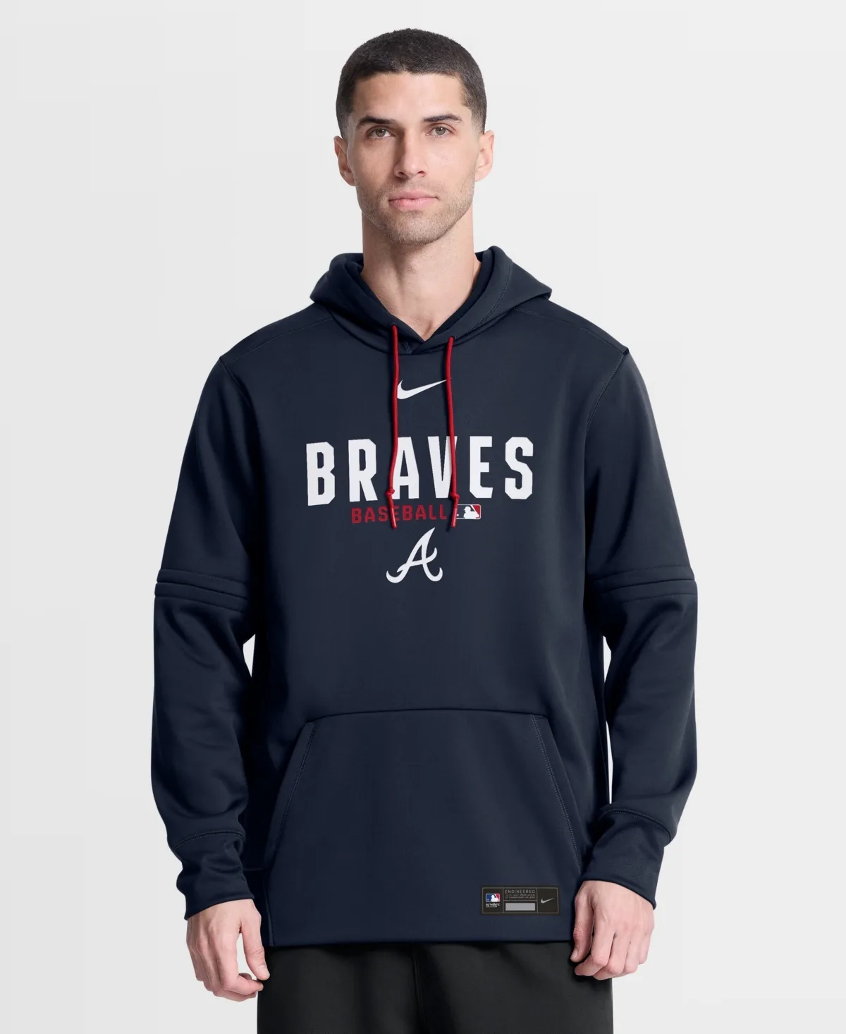 Atlanta Braves Authentic Collection Therma-Fit Hoodie by Nike