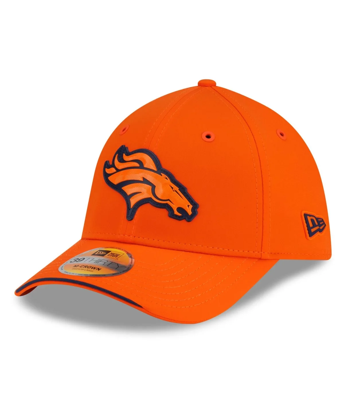 Denver Broncos 2026 Sideline 39THIRTY M-Crown Flex Hat by New Era