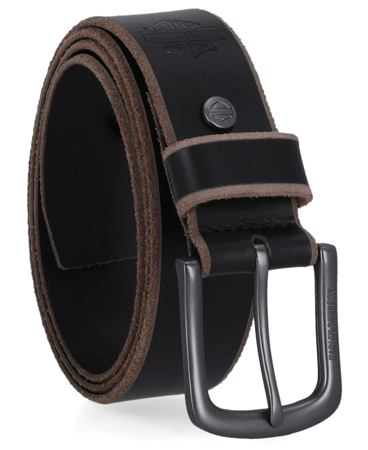 Raw Edge Bridle Belt by Harley Davidson