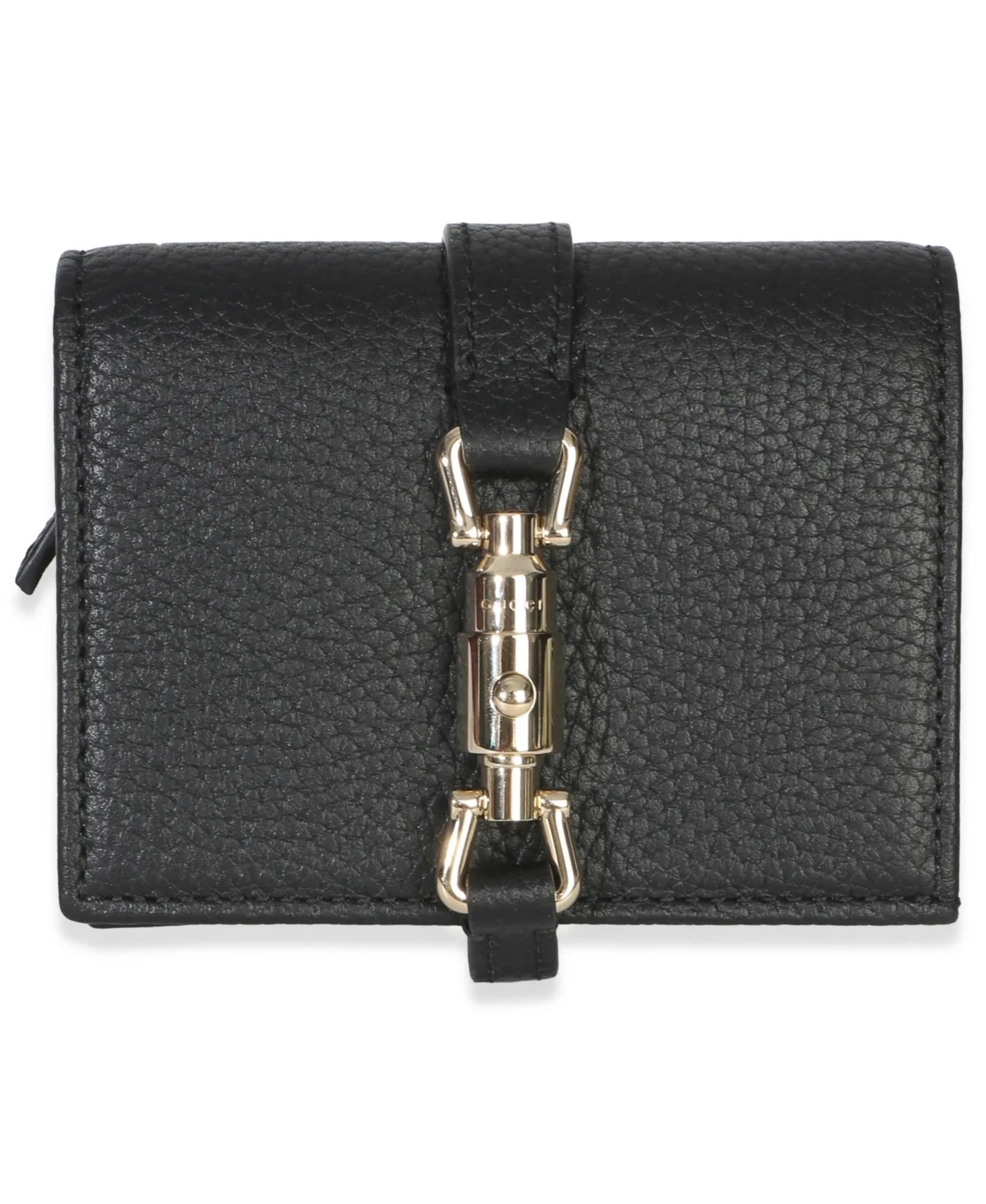Pre-Owned Piuma Calfskin Jackie 1961 Mini Wallet by Gucci
