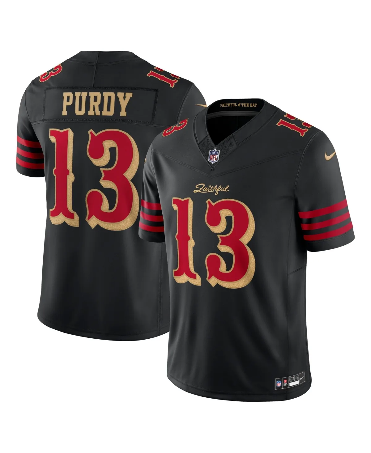 Brock Purdy San Francisco 49ers Rivalries Collection Stitched Limited Jersey by Nike