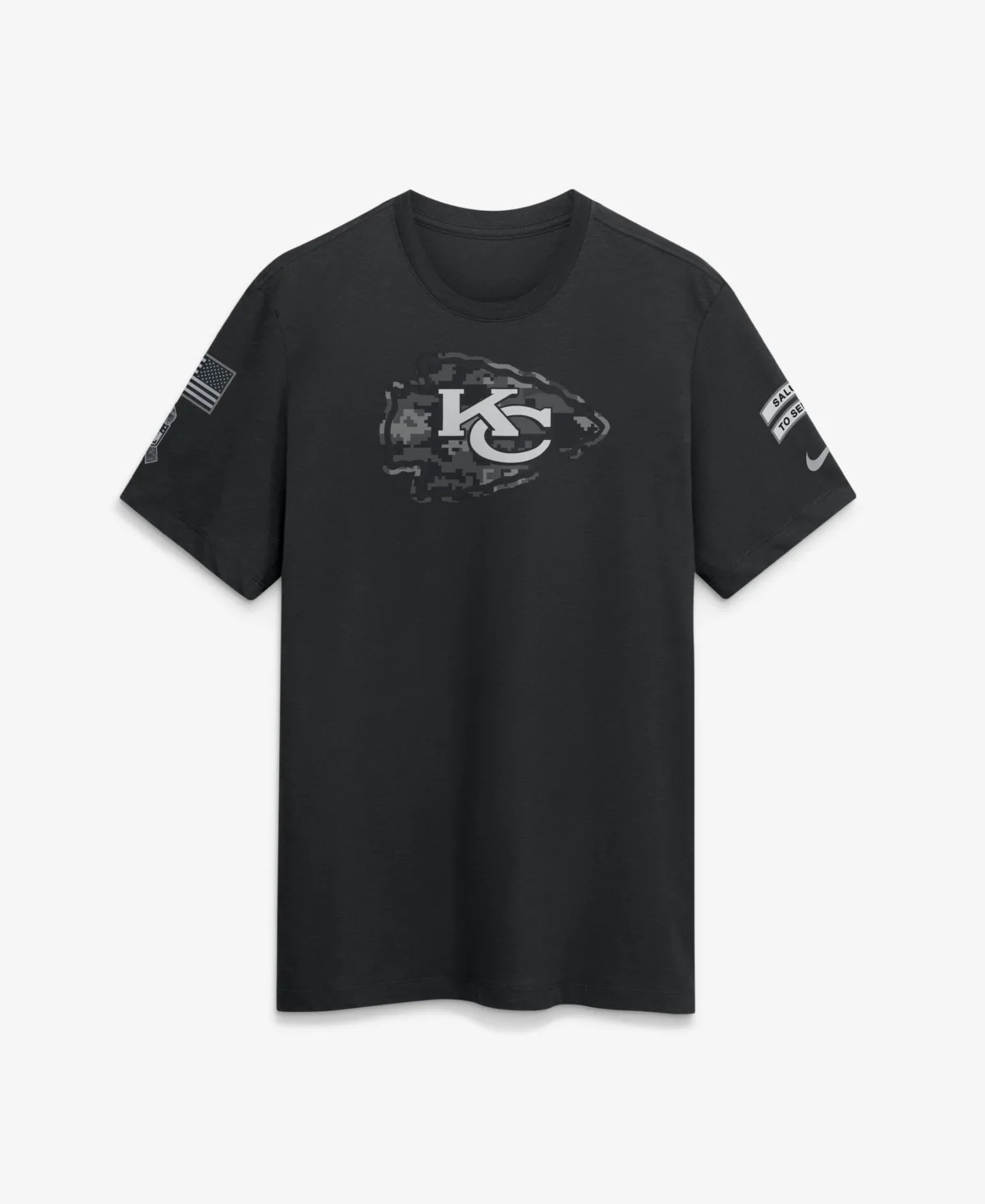 Kansas City Chiefs 2026 Salute to Service Slub T-Shirt