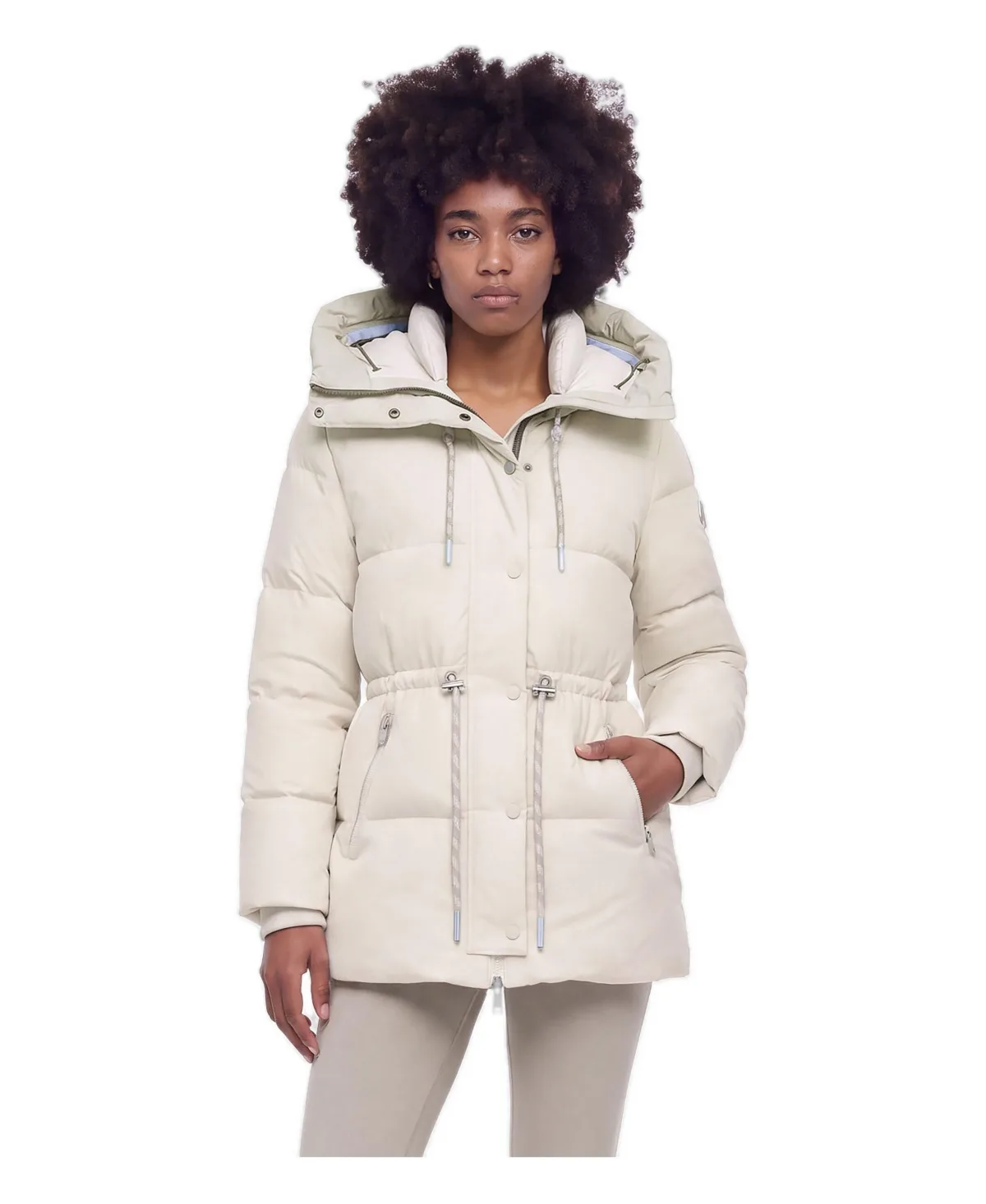 Montbelle Hooded Relaxed-Fit Short Puffer Jacket by Alpenhaus