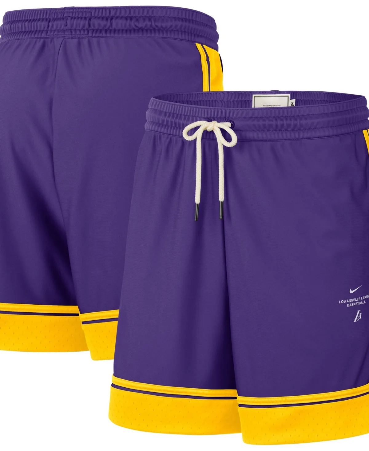 Los Angeles Lakers 2026 Standard Issue Pre-Game Pro Shorts
