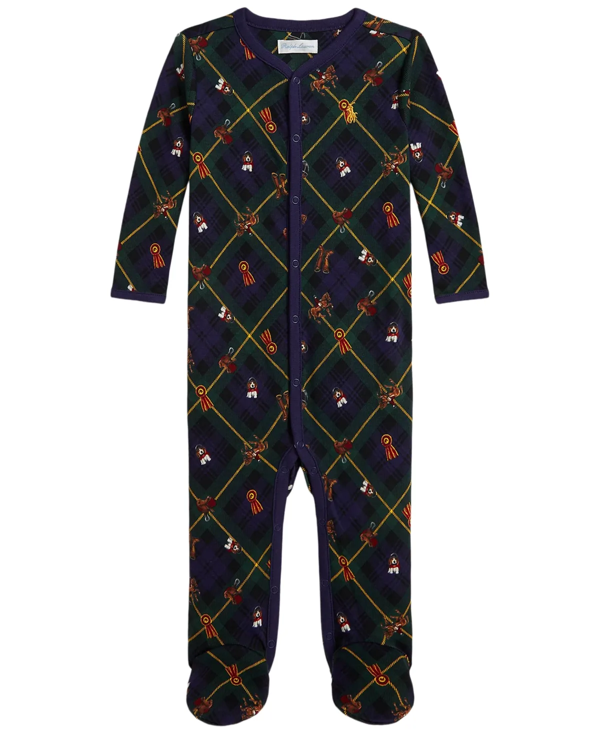 Printed Footed Coverall by Polo Ralph Lauren