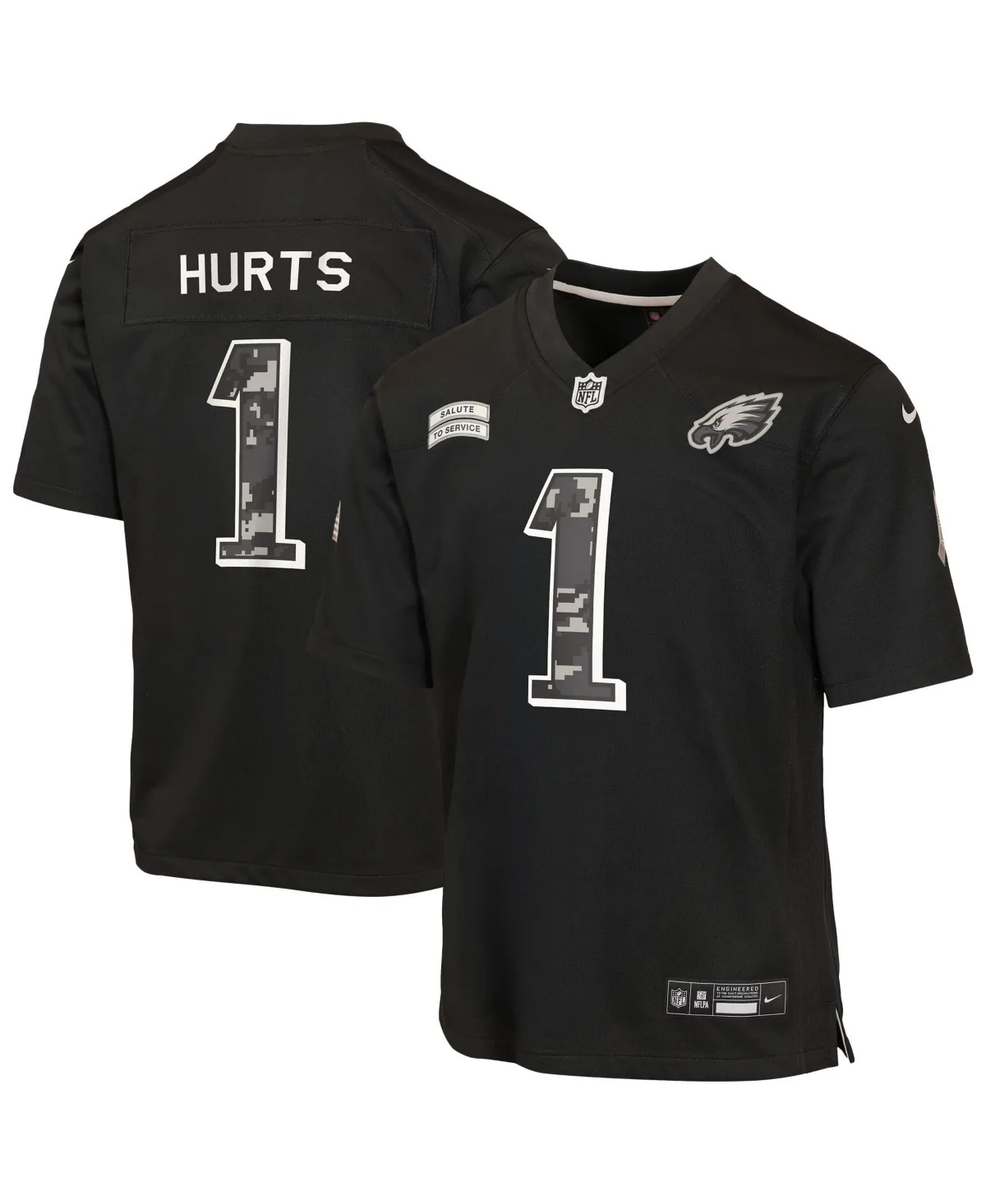 Jalen Hurts Philadelphia Eagles 2026 Salute to Service Game Jersey by Nike