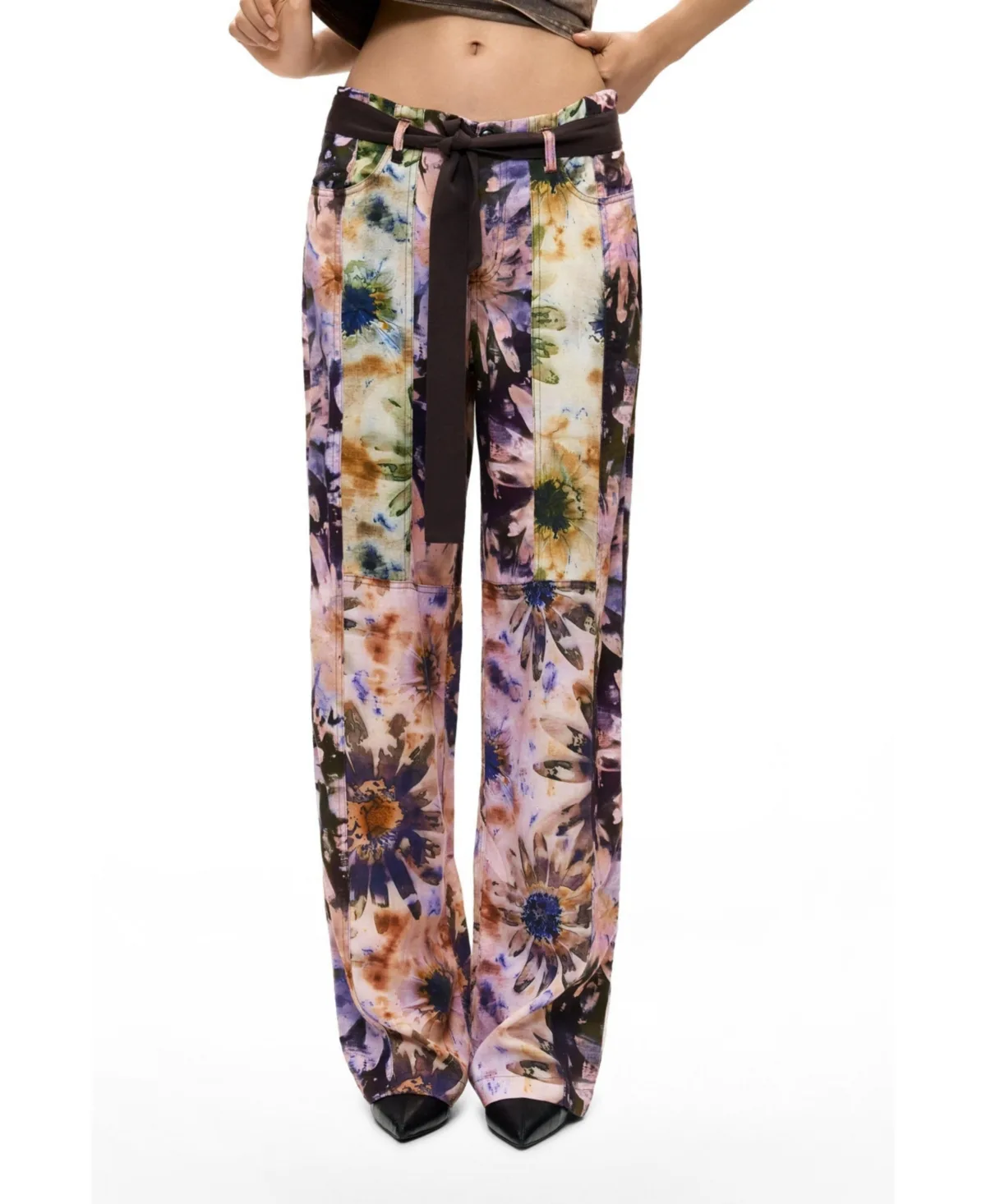 Long Printed Trousers by Desigual