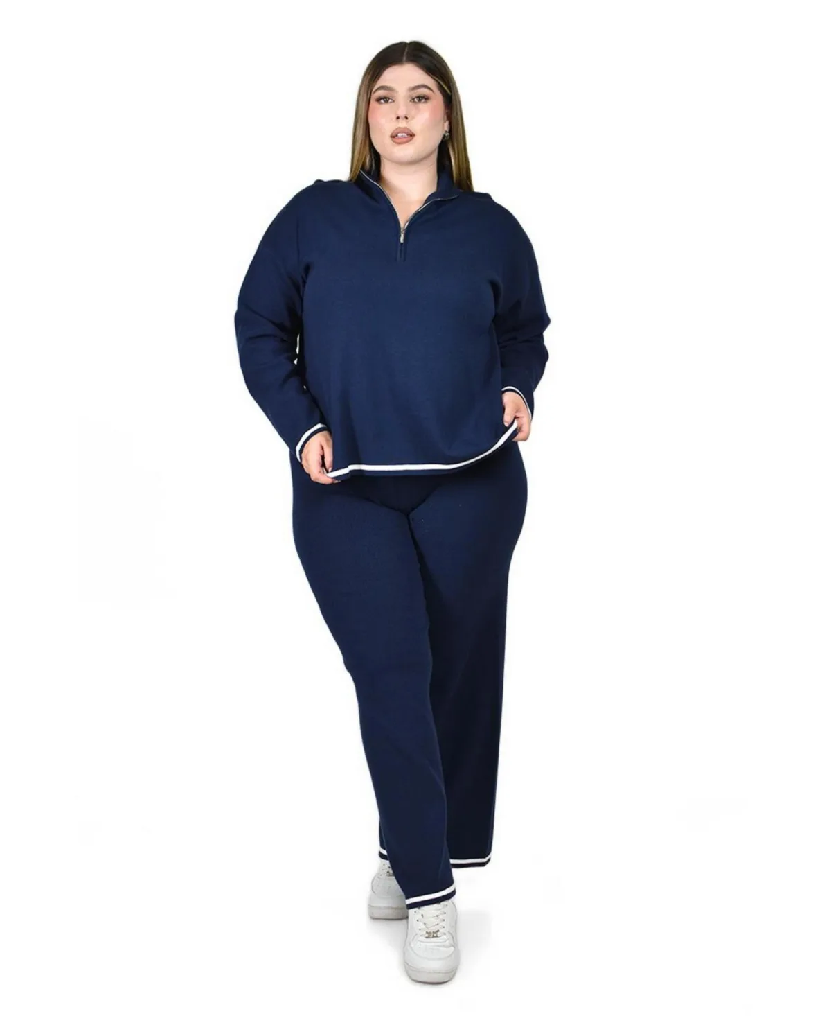Knitted Set with Closure by Roman Fashion