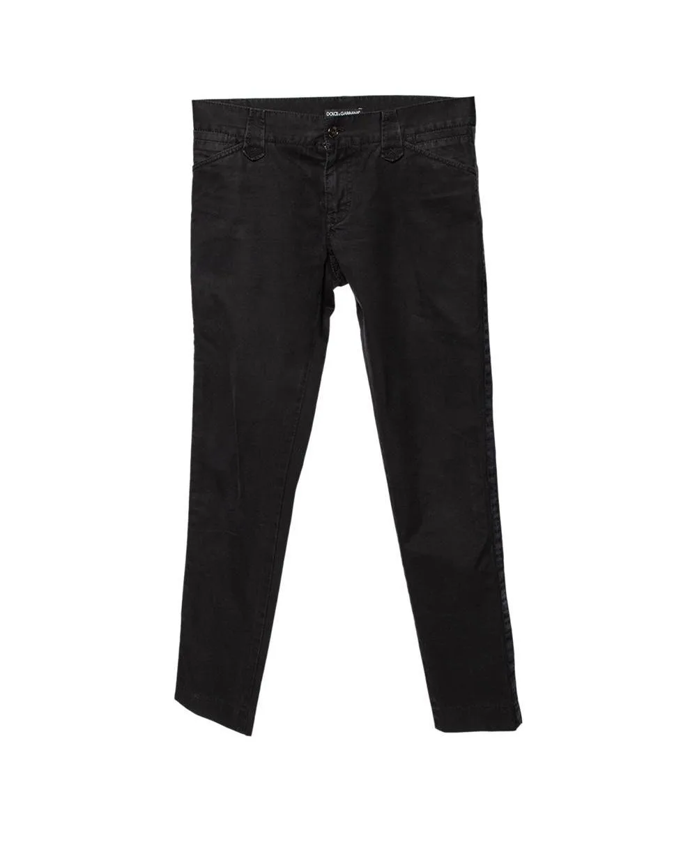 Pre-Owned Dolce & Gabbana Denim Straight Leg Jeans by Dolce & Gabbana