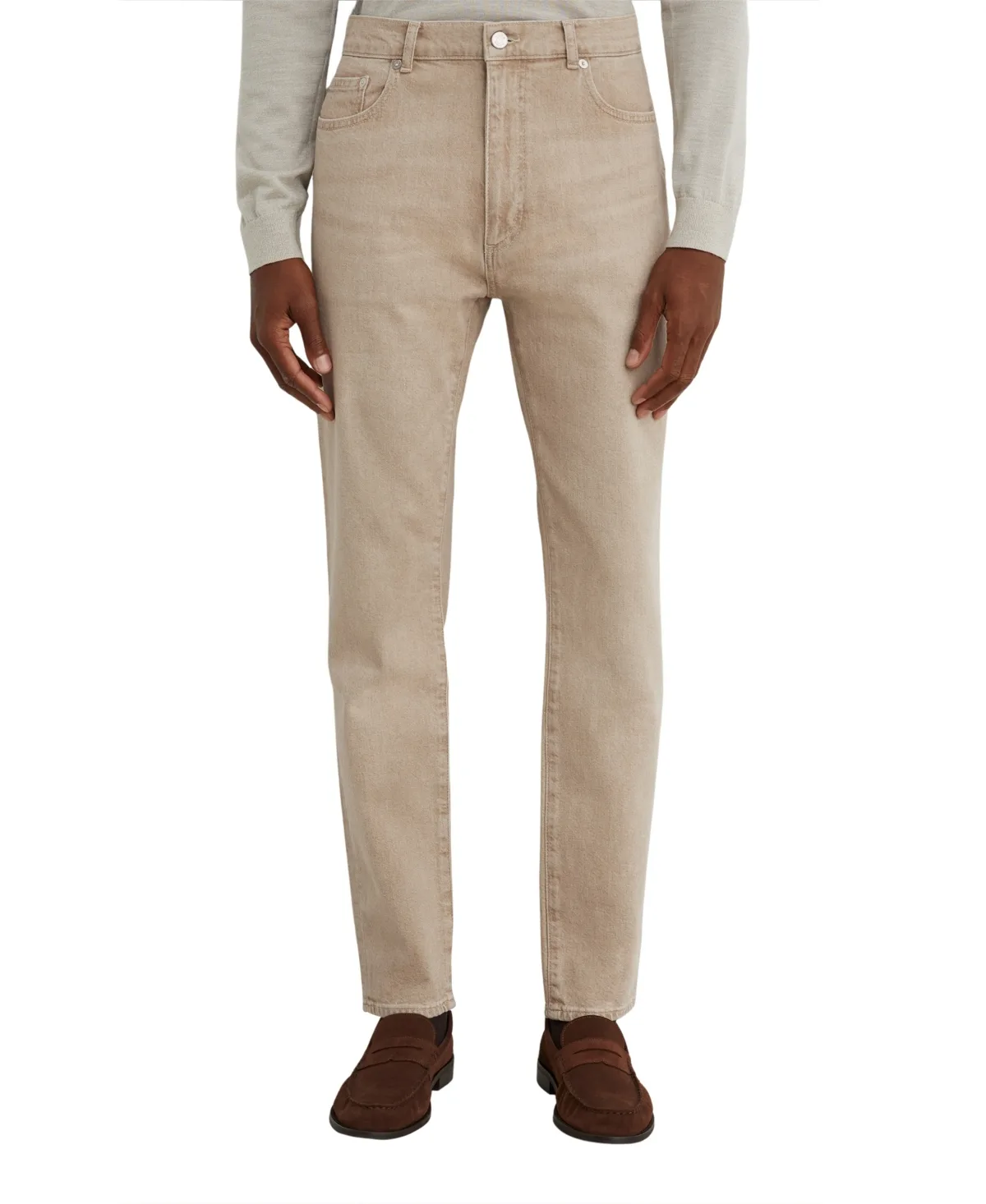 Arctic Slim-Fit Light Wash Denim Jeans by Reiss