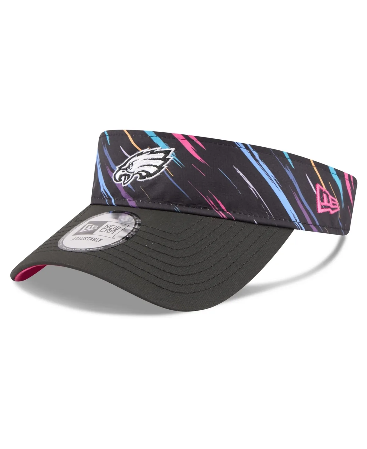 Philadelphia Eagles 2026 NFL Crucial Catch Adjustable Visor by New Era