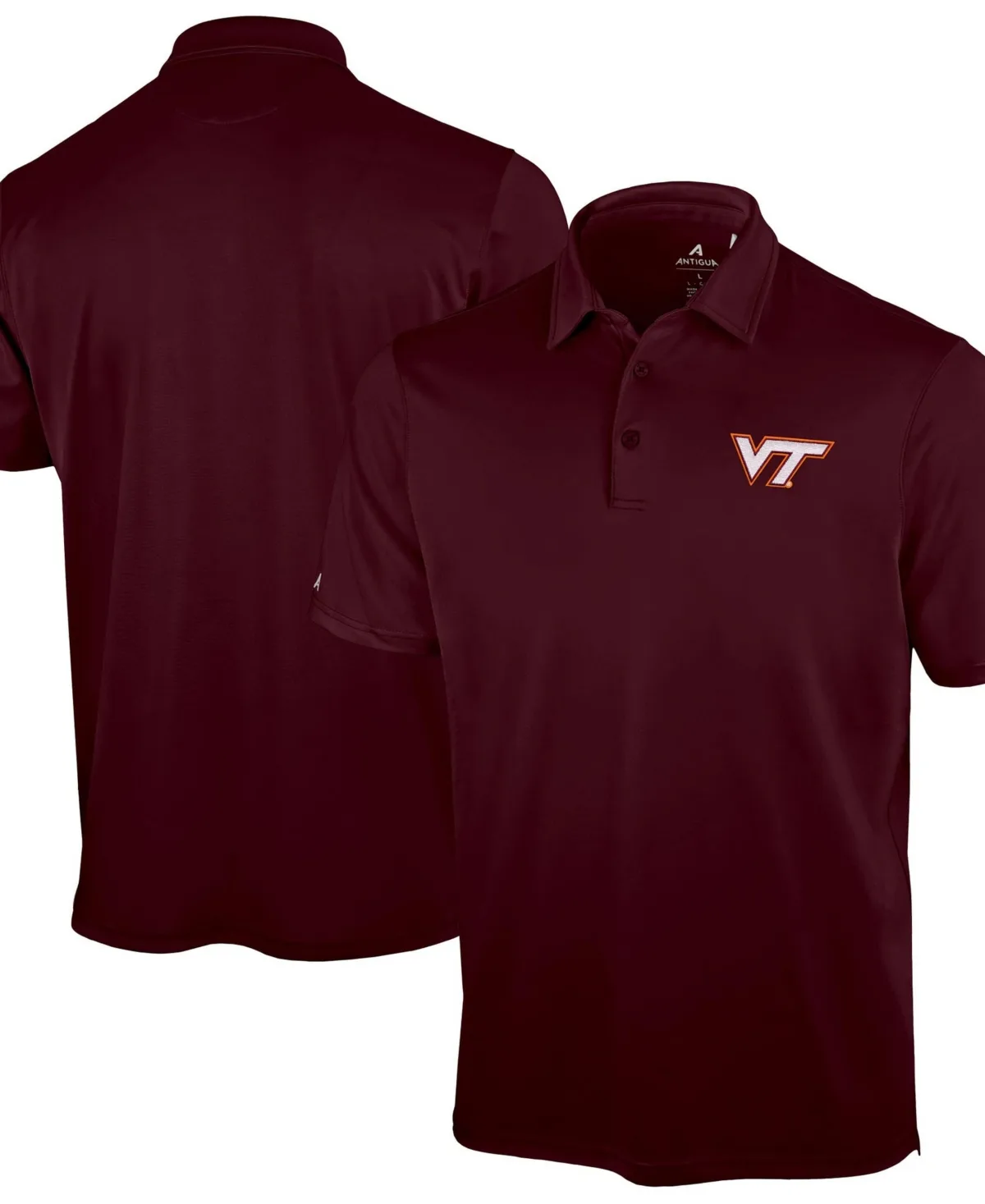Virginia Tech Hokies Unshakeable Solid Polo Shirt
