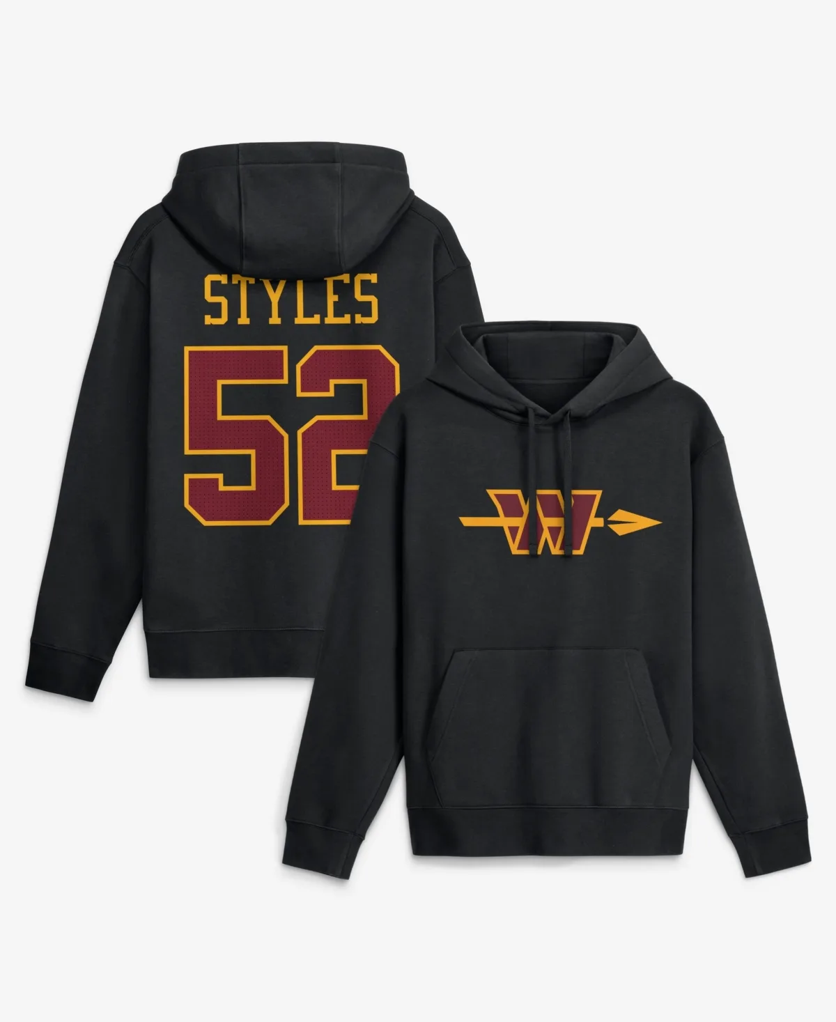 Sonny Styles Washington Commanders Name & Number Hoodie by Nike